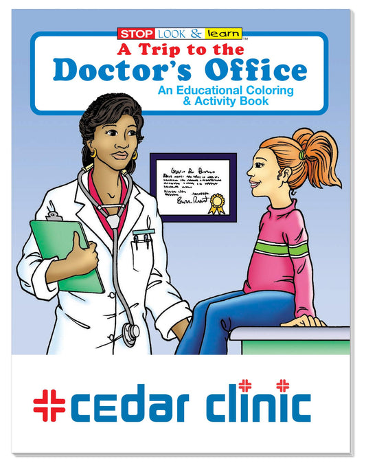 Coloring Book A Trip to the Doctors Office-20627
