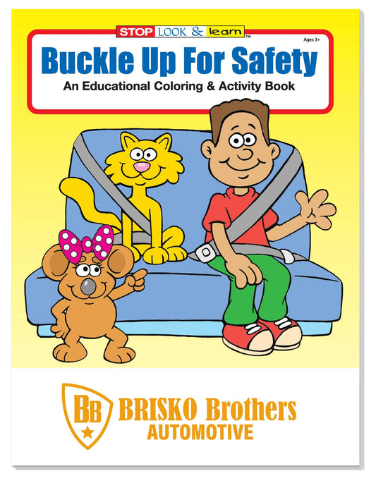 Good Value Coloring Book Buckle Up for Safety-20635