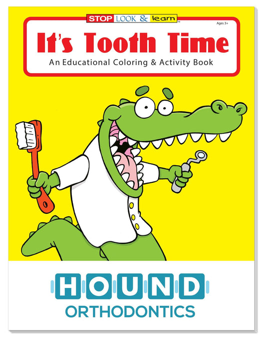 Coloring Book Its Tooth Time-40633