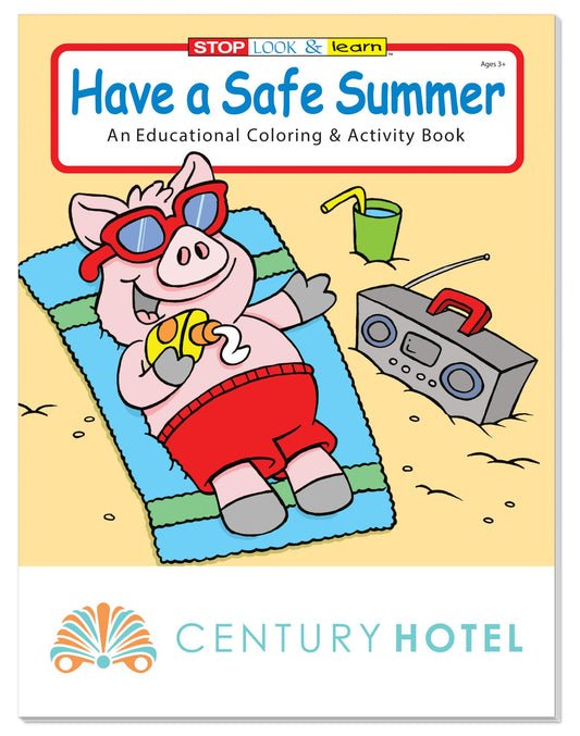 Coloring Book Have a Safe Summer-40645