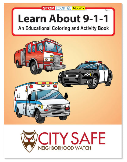 Coloring Book Learn About 911-40651