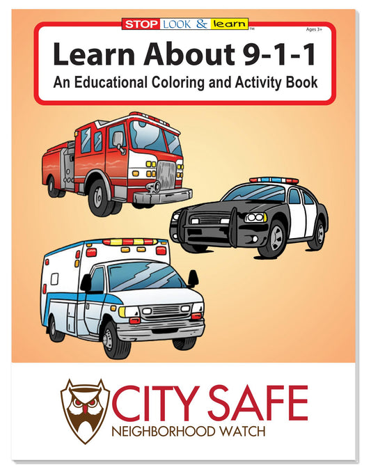 Coloring Book Learn About 911-40651