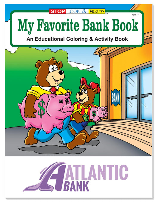 Coloring Book My Favorite Bank-40662