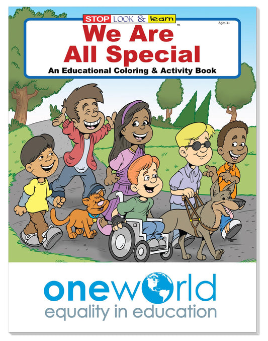 Coloring Book We Are All Special-40673
