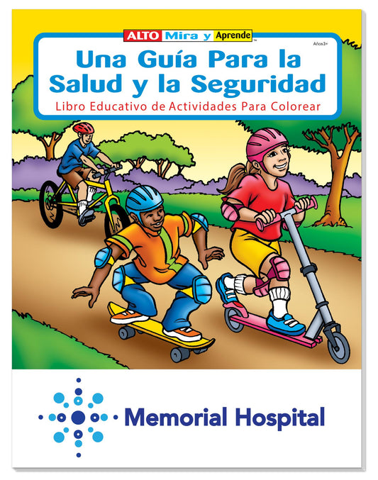 Coloring Book A Guide to Health and Safety Spanish-40687