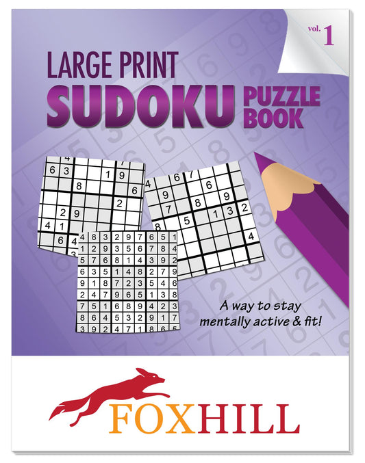 Puzzle Book LARGE PRINT Sudoku-40937