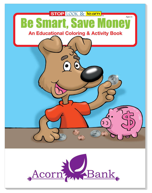 Coloring Book Be Smart Save Money-40977