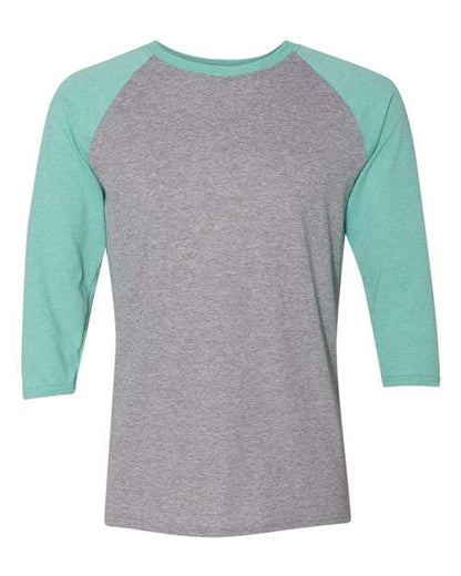 Unisex Triblend Three-Quarter Raglan Baseball T-Shirt