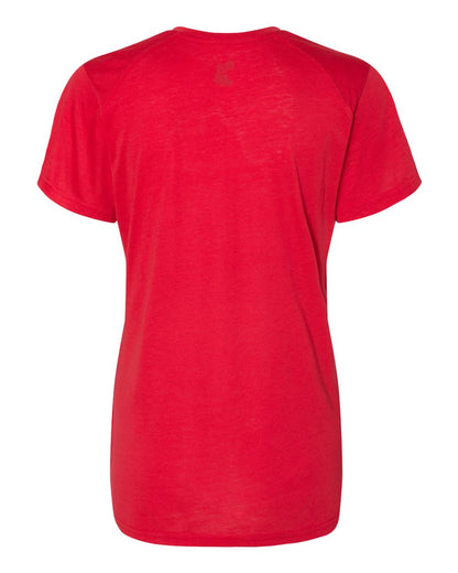 Badger Women’s Triblend Performance V-Neck Short Sleeve T-Shirt - 4962