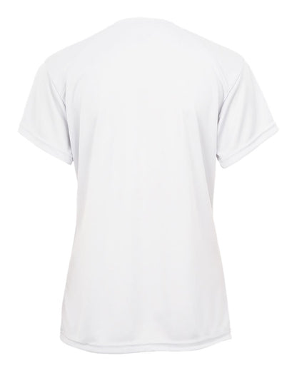 Badger Women’s Triblend Performance V-Neck Short Sleeve T-Shirt - 4962