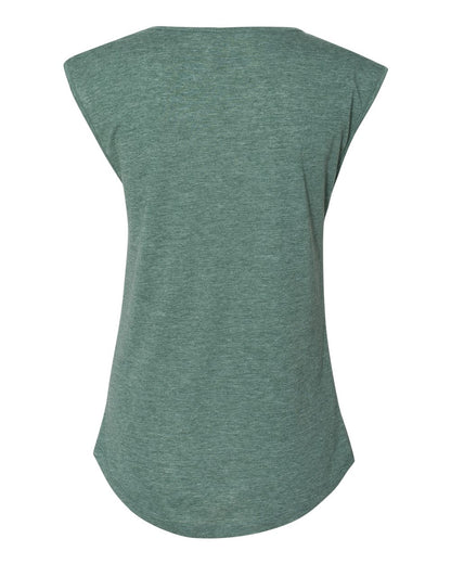 Next Level Women's Festival Sleeveless Deep V-Neck T-Shirt - 5040