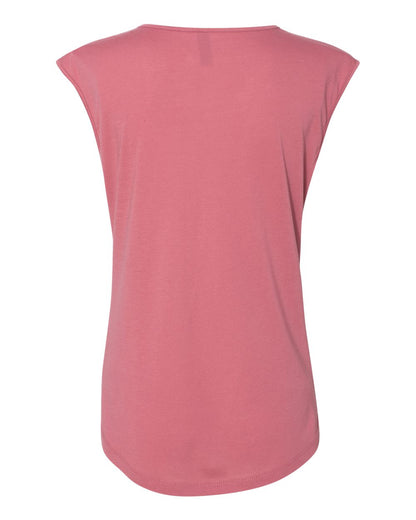 Next Level Women's Festival Sleeveless Deep V-Neck T-Shirt - 5040