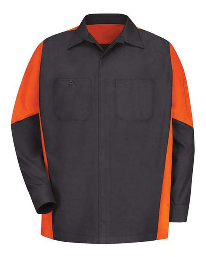 Men's Long Sleeve Automotive Crew Shirt