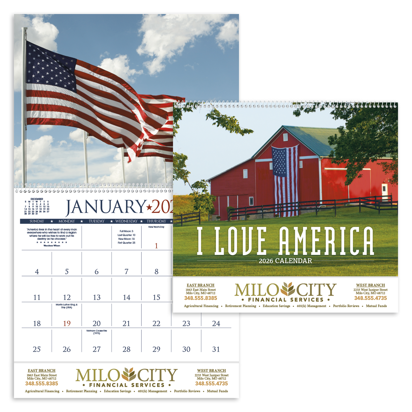 Triumph Calendars I Love America Calendar-1452