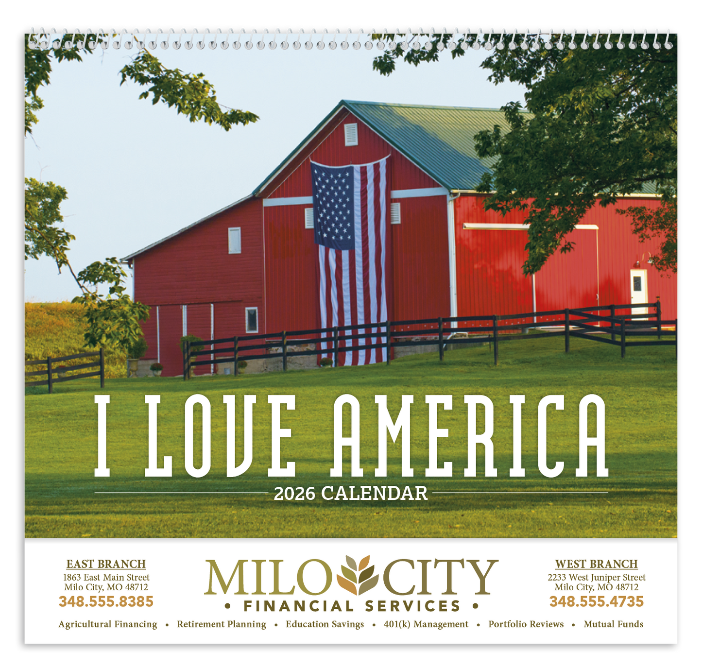 Triumph Calendars I Love America Calendar-1452