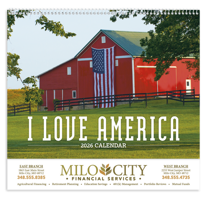 Triumph Calendars I Love America Calendar-1452