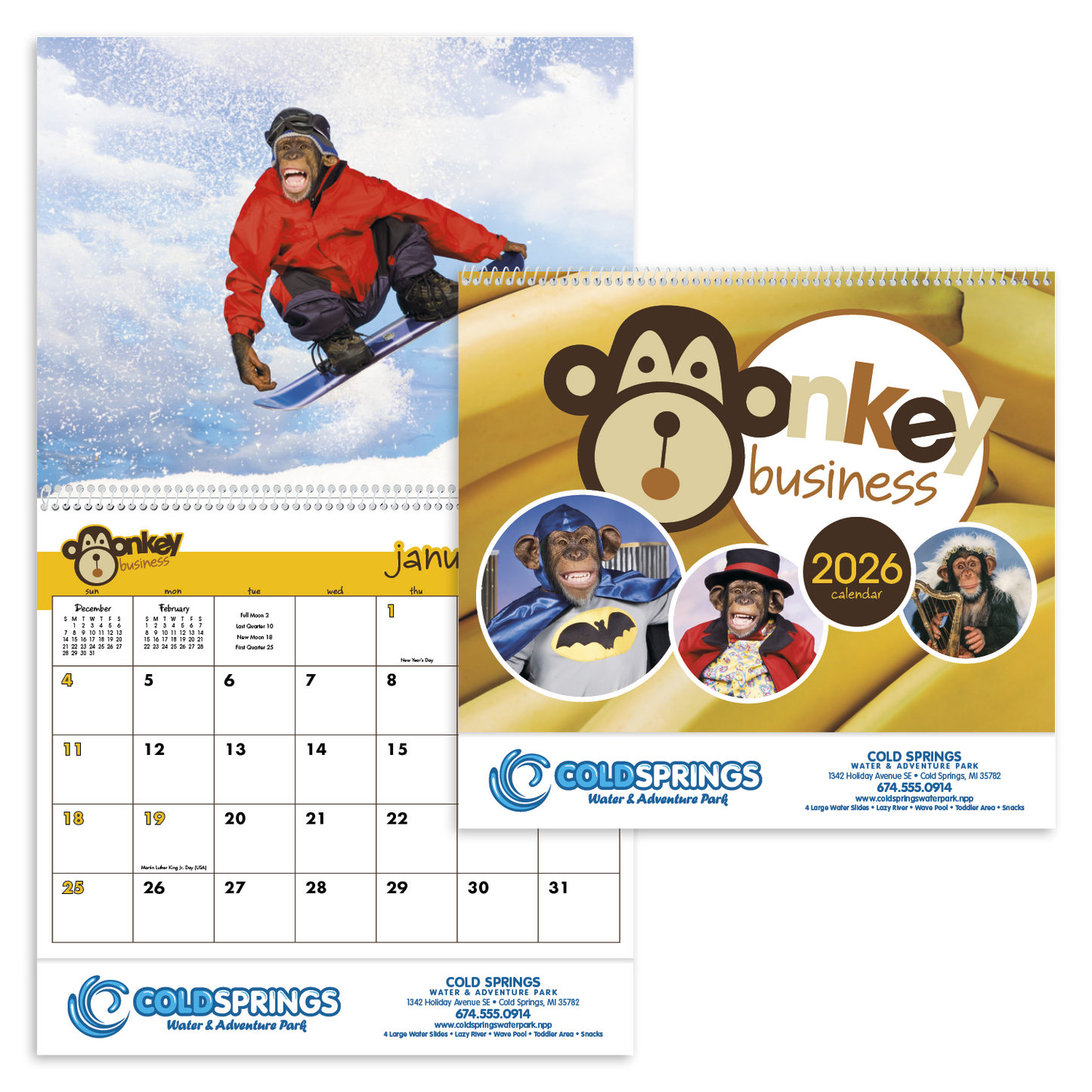 Triumph Calendars Monkey Business Calendar-1552