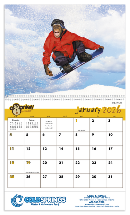 Triumph Calendars Monkey Business Calendar-1552