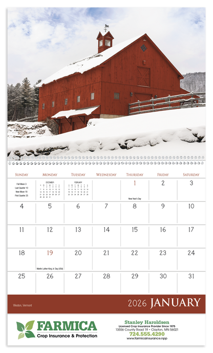 Triumph Calendars Barns Calendar-1700