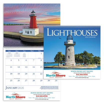 Triumph Calendars Lighthouses Calendar-1703
