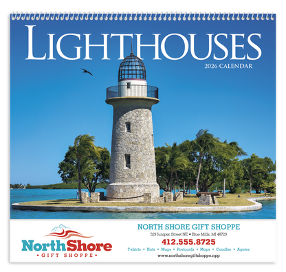 Triumph Calendars Lighthouses Calendar-1703