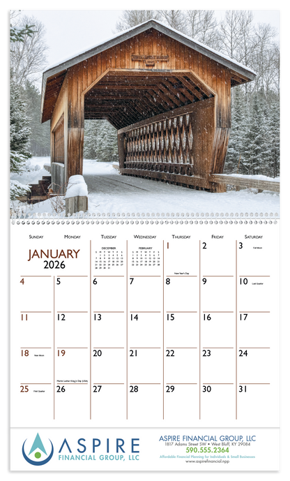 Triumph Calendars Bridges Calendar-1707