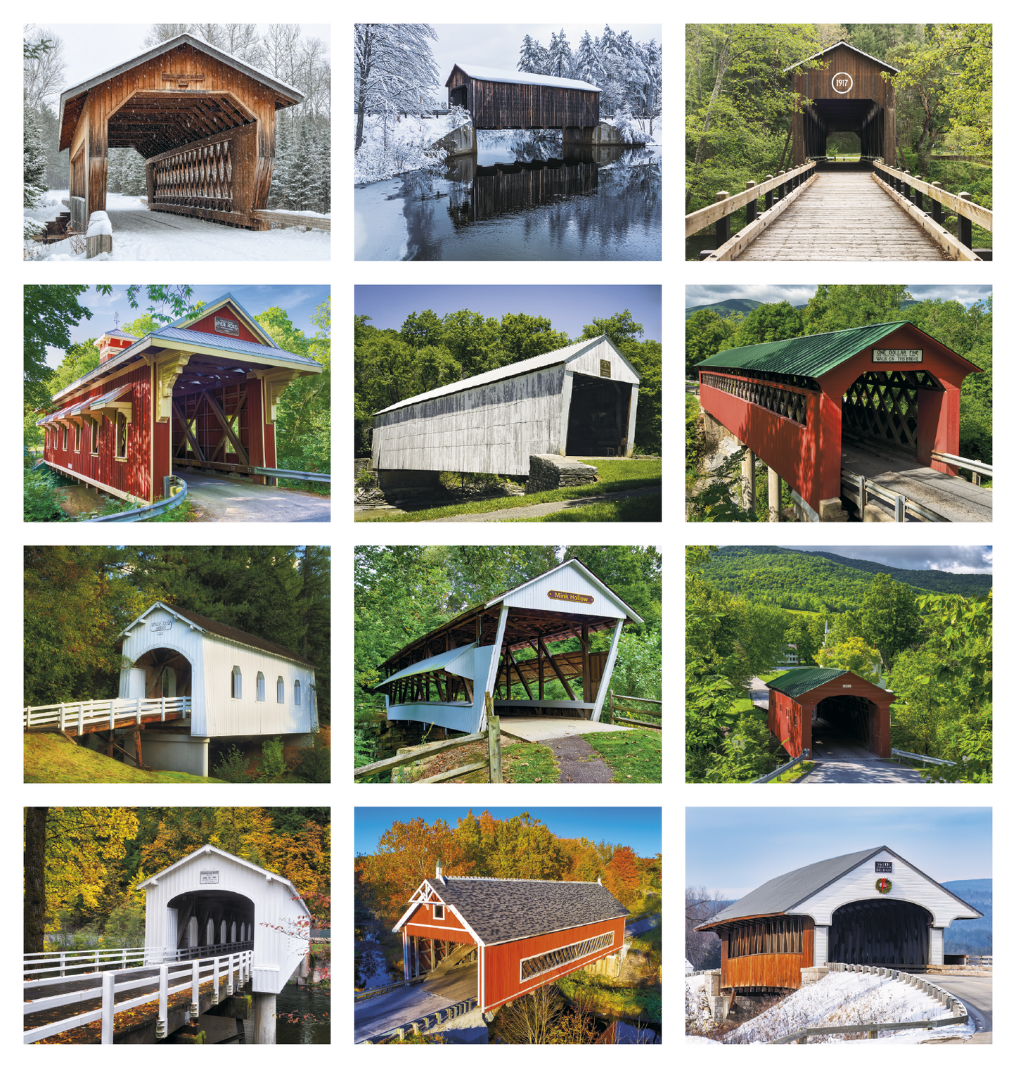 Triumph Calendars Bridges Calendar-1707