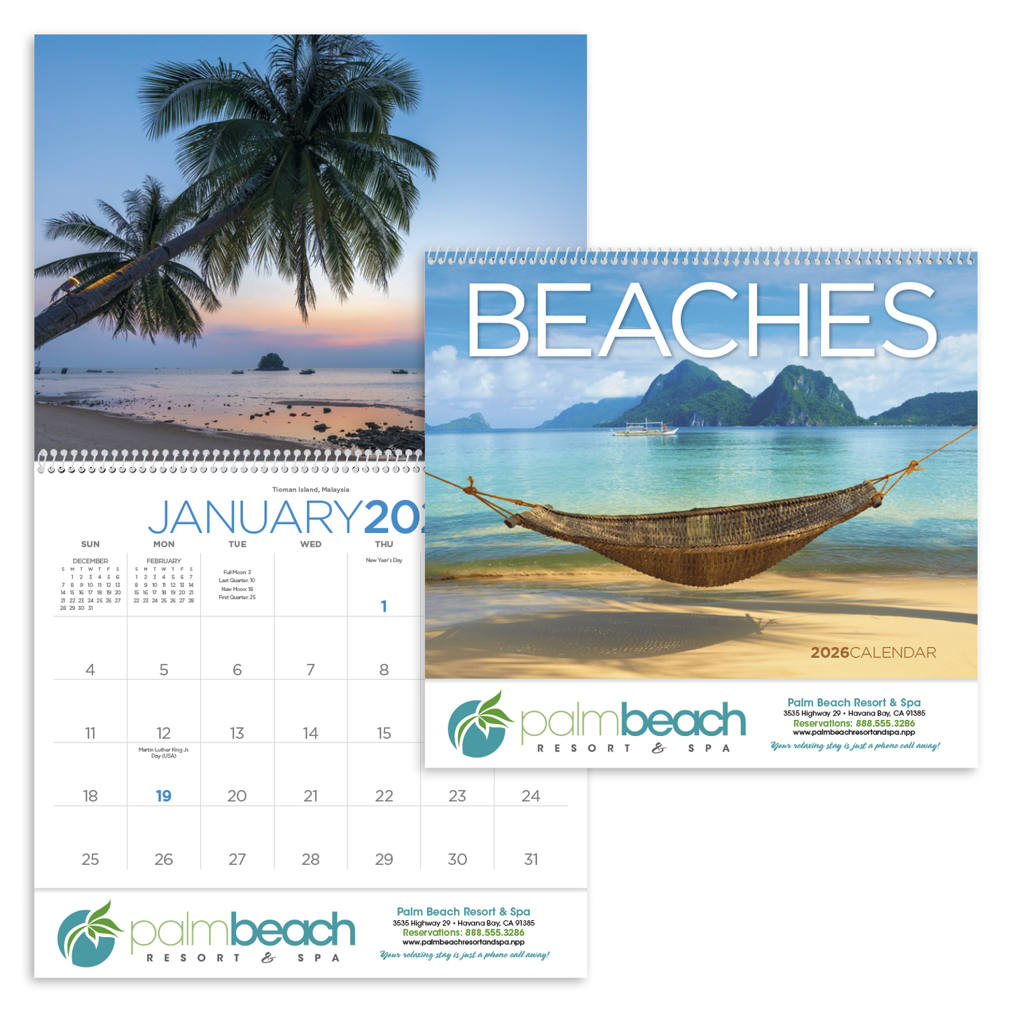 Triumph Calendars Beaches Calendar-1708