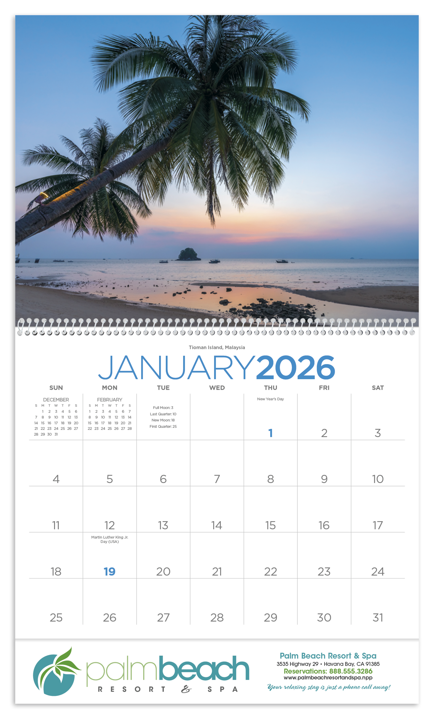Triumph Calendars Beaches Calendar-1708
