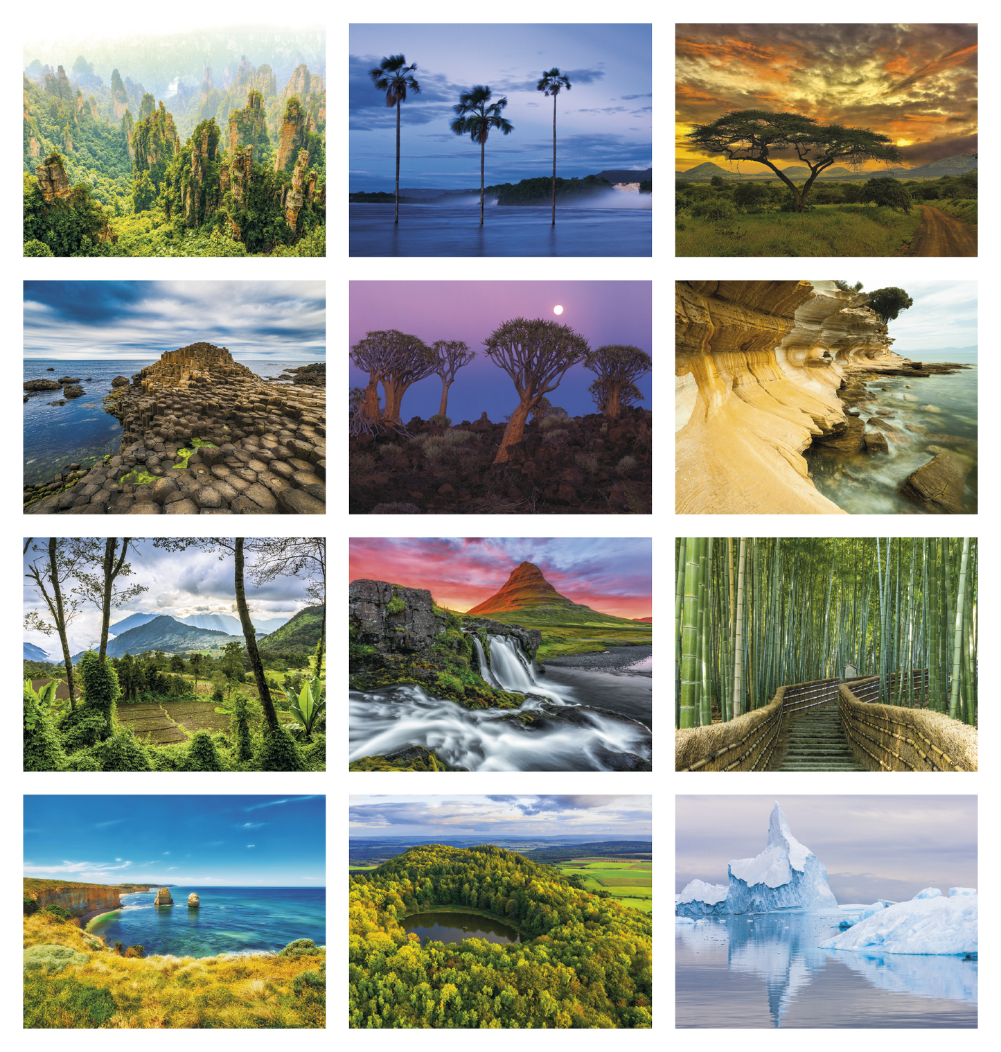 Triumph Calendars World Scenic Calendar-1712