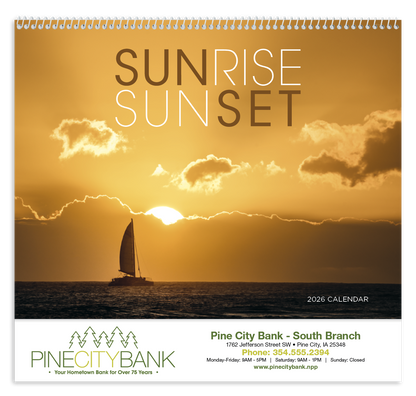 Triumph Calendars Sunrise Sunset Calendar-1715