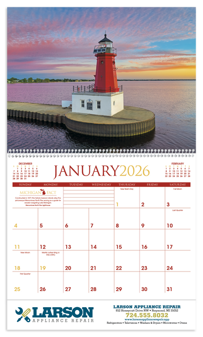 Triumph Calendars Michigan Calendar-1771