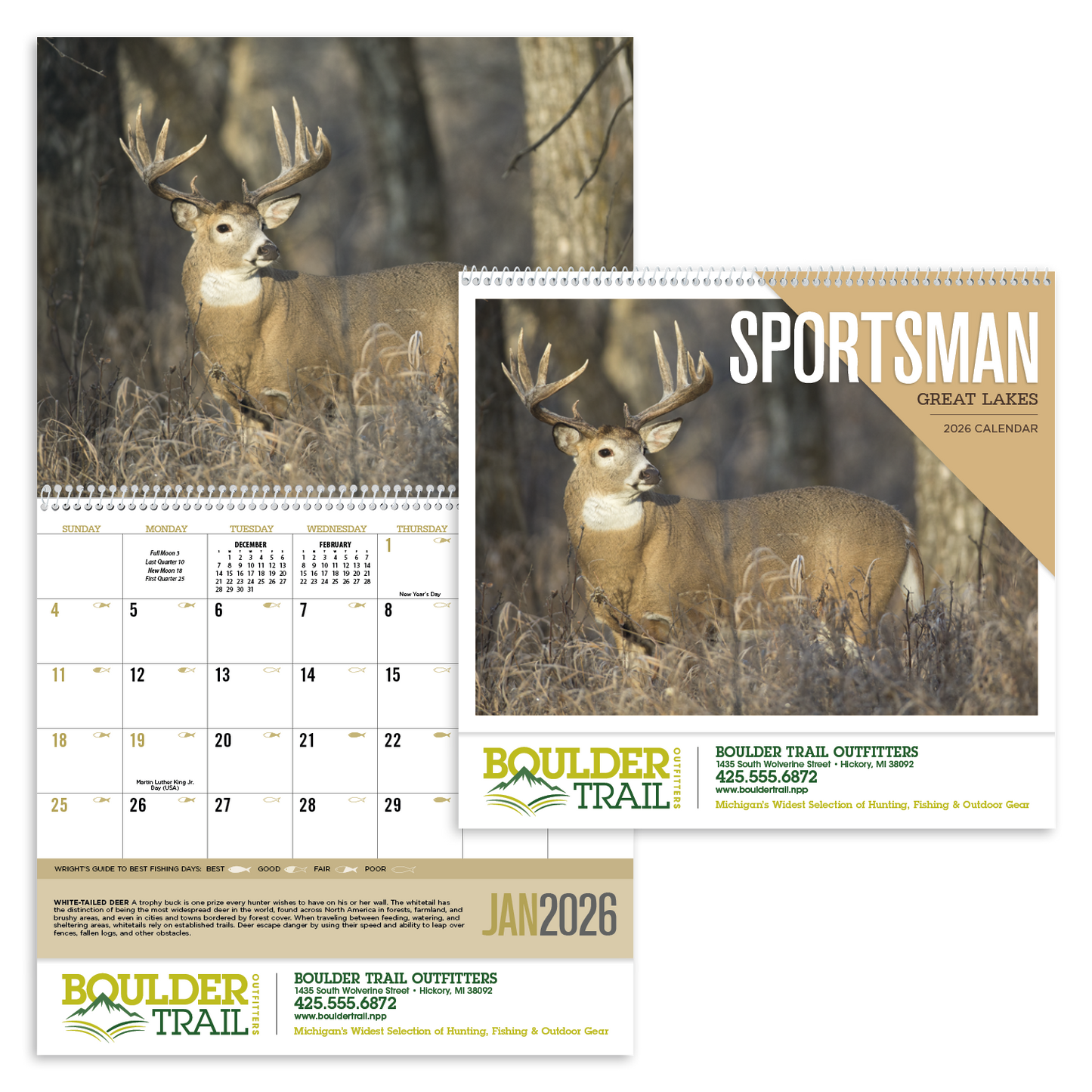 Triumph Calendars Great Lakes Sportsman Calendar-1803
