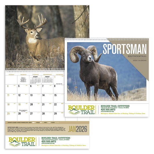 Triumph Calendars Southcentral Sportsman Calendar-1804
