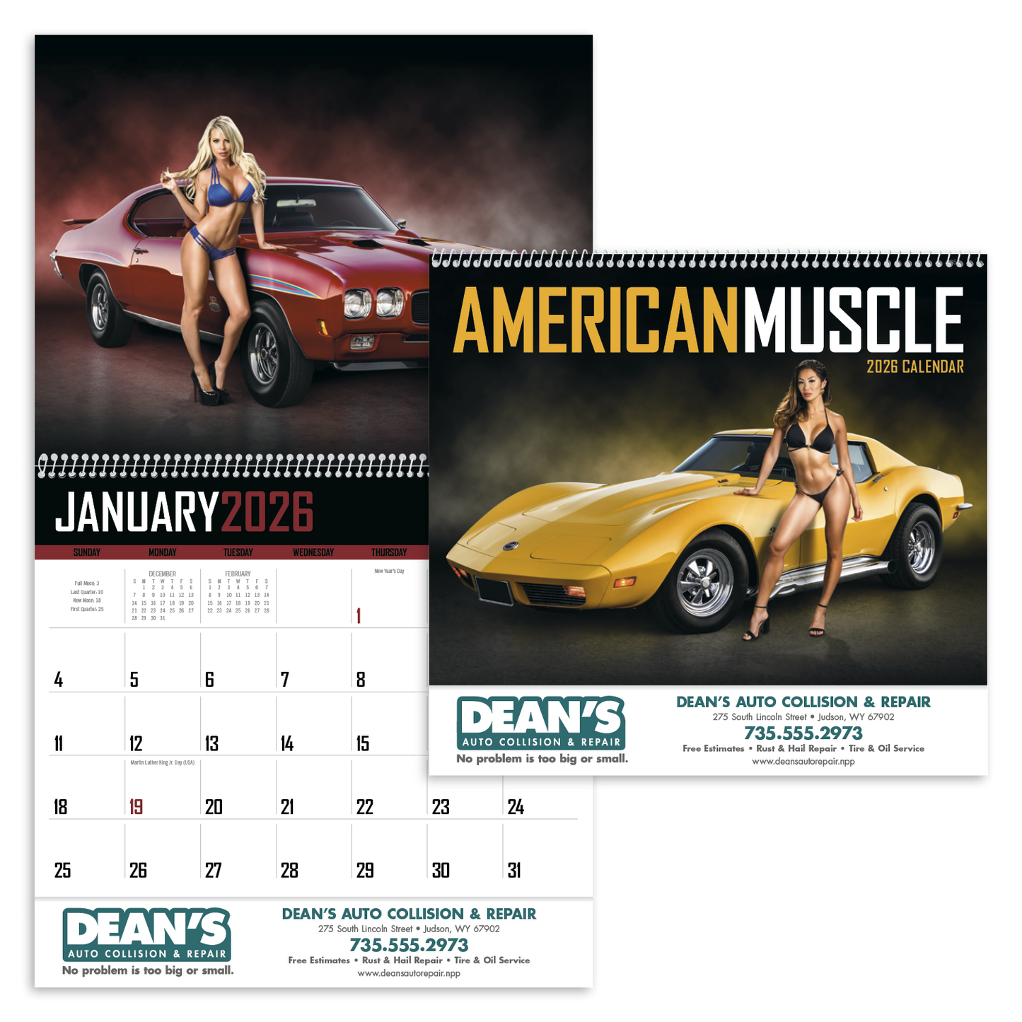 Triumph Calendars American Muscle Calendar-1854