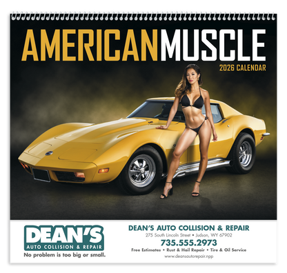 Triumph Calendars American Muscle Calendar-1854