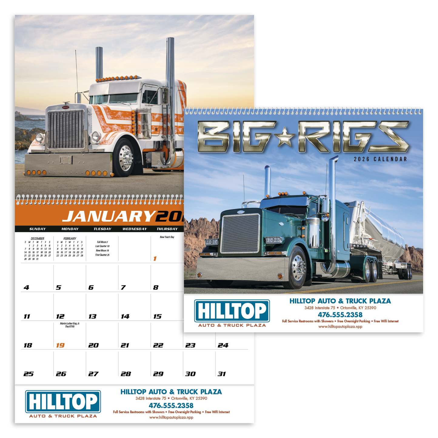 Triumph Calendars Big Rigs Calendar-1855