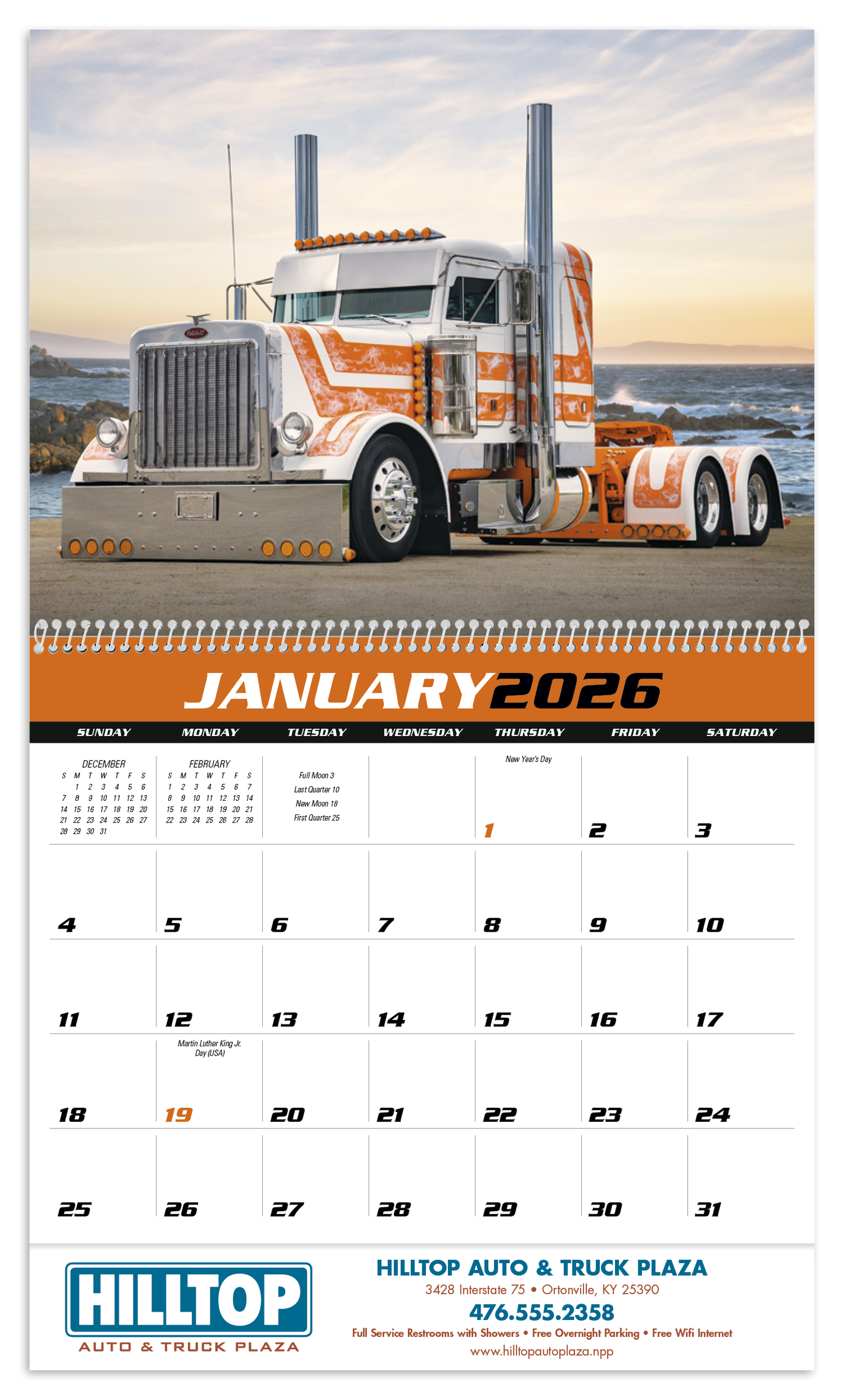 Triumph Calendars Big Rigs Calendar-1855