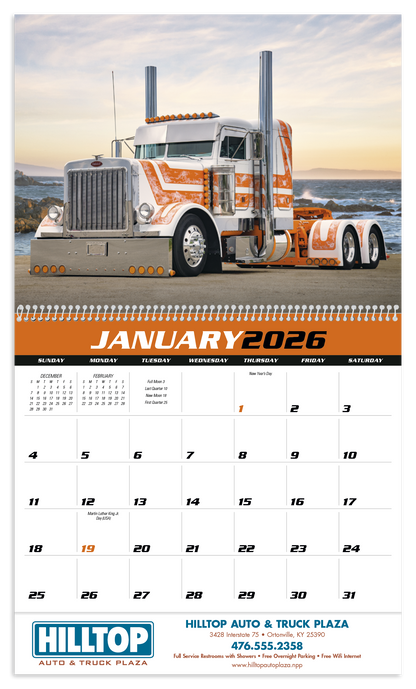 Triumph Calendars Big Rigs Calendar-1855