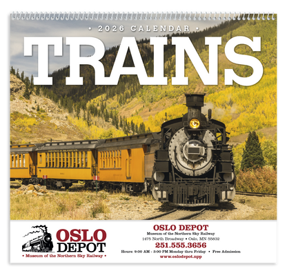Triumph Calendars Trains Calendar-1860