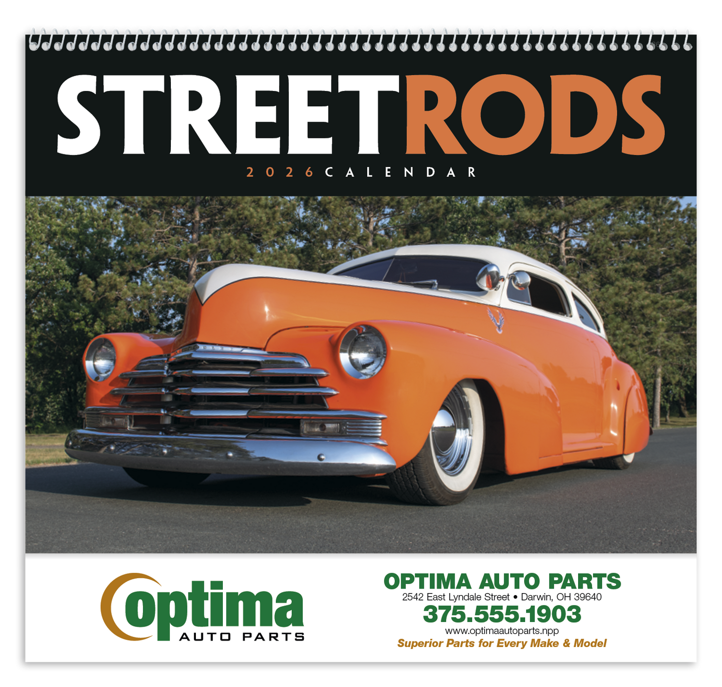 Triumph Calendars Street Rods Calendar-1861