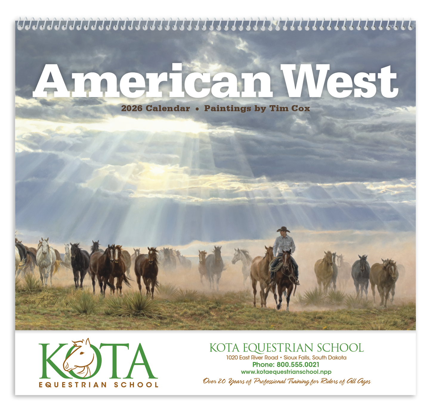 Triumph Calendars American West by Tim Cox Calendar-1900