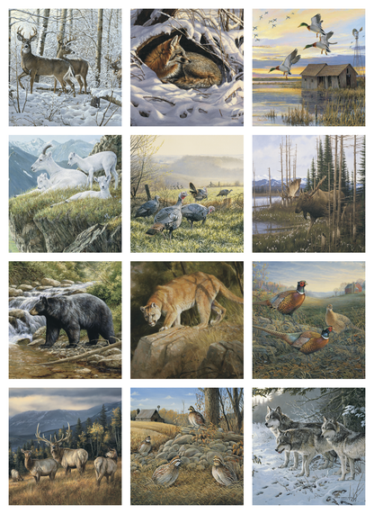 Triumph Calendars Wildlife Art Calendar-2104