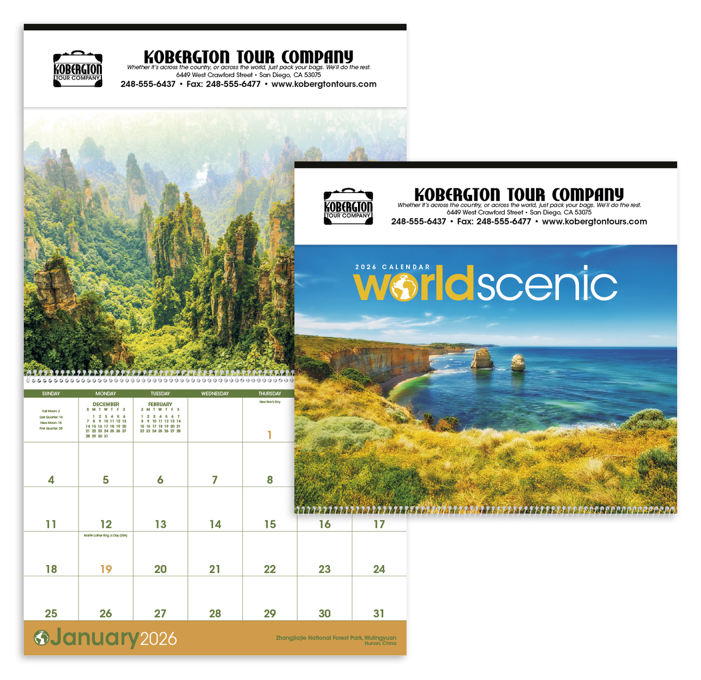 Triumph Calendars World Scenic Calendar-2300