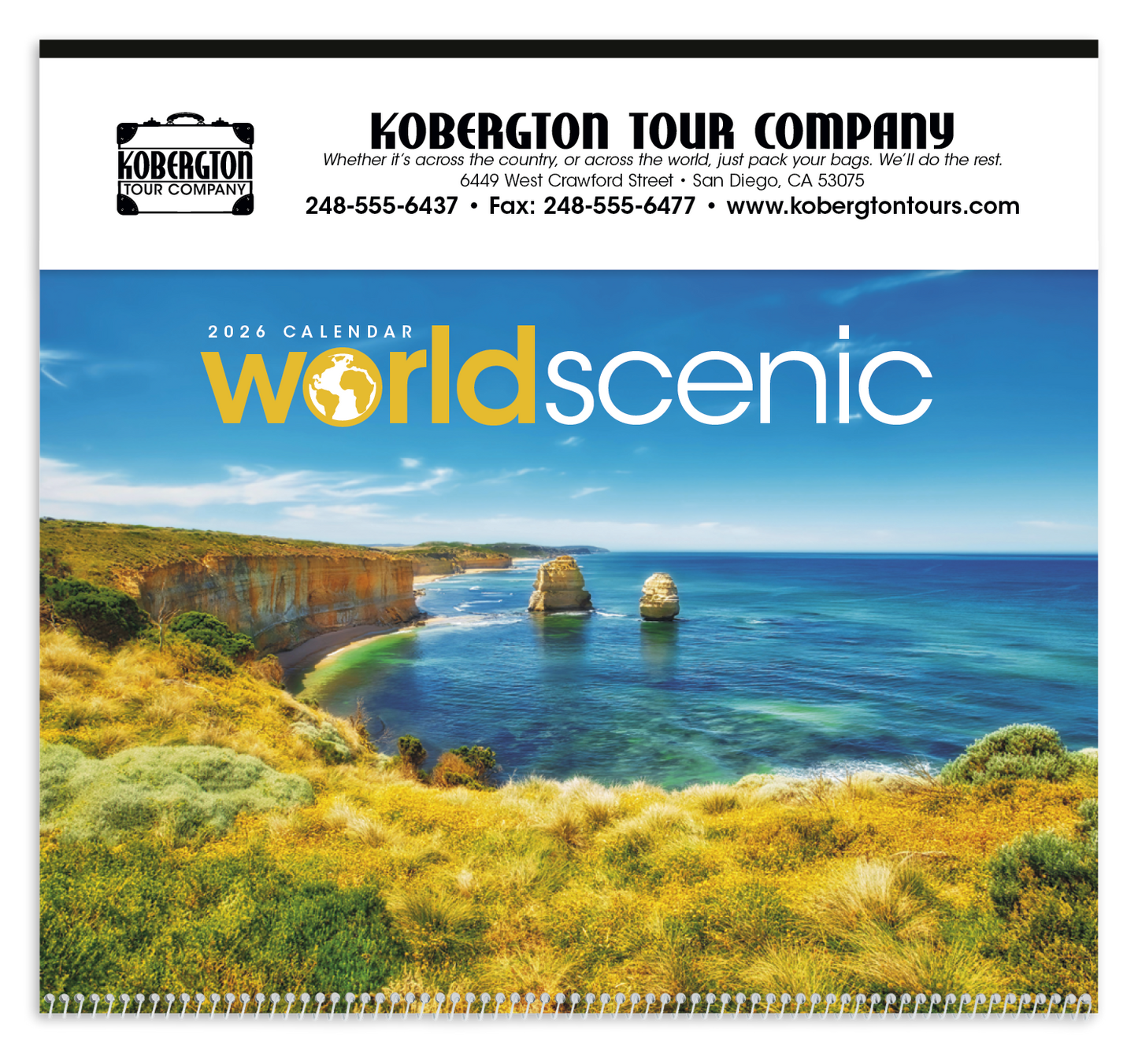 Triumph Calendars World Scenic Calendar-2300
