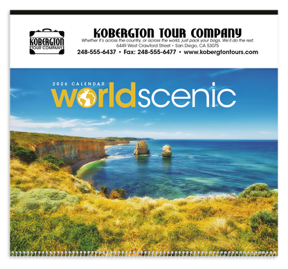 Triumph Calendars World Scenic Calendar-2300