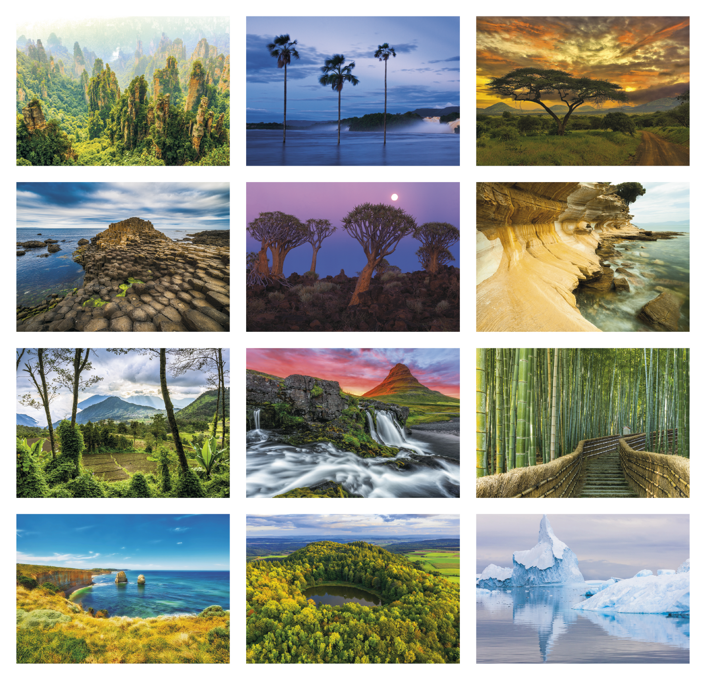 Triumph Calendars World Scenic Calendar-2300