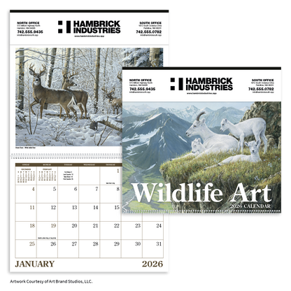 Triumph Calendars Wildlife Art Calendar-2301