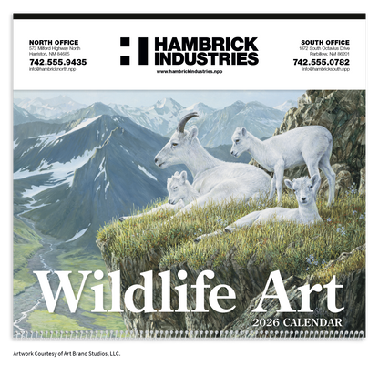 Triumph Calendars Wildlife Art Calendar-2301