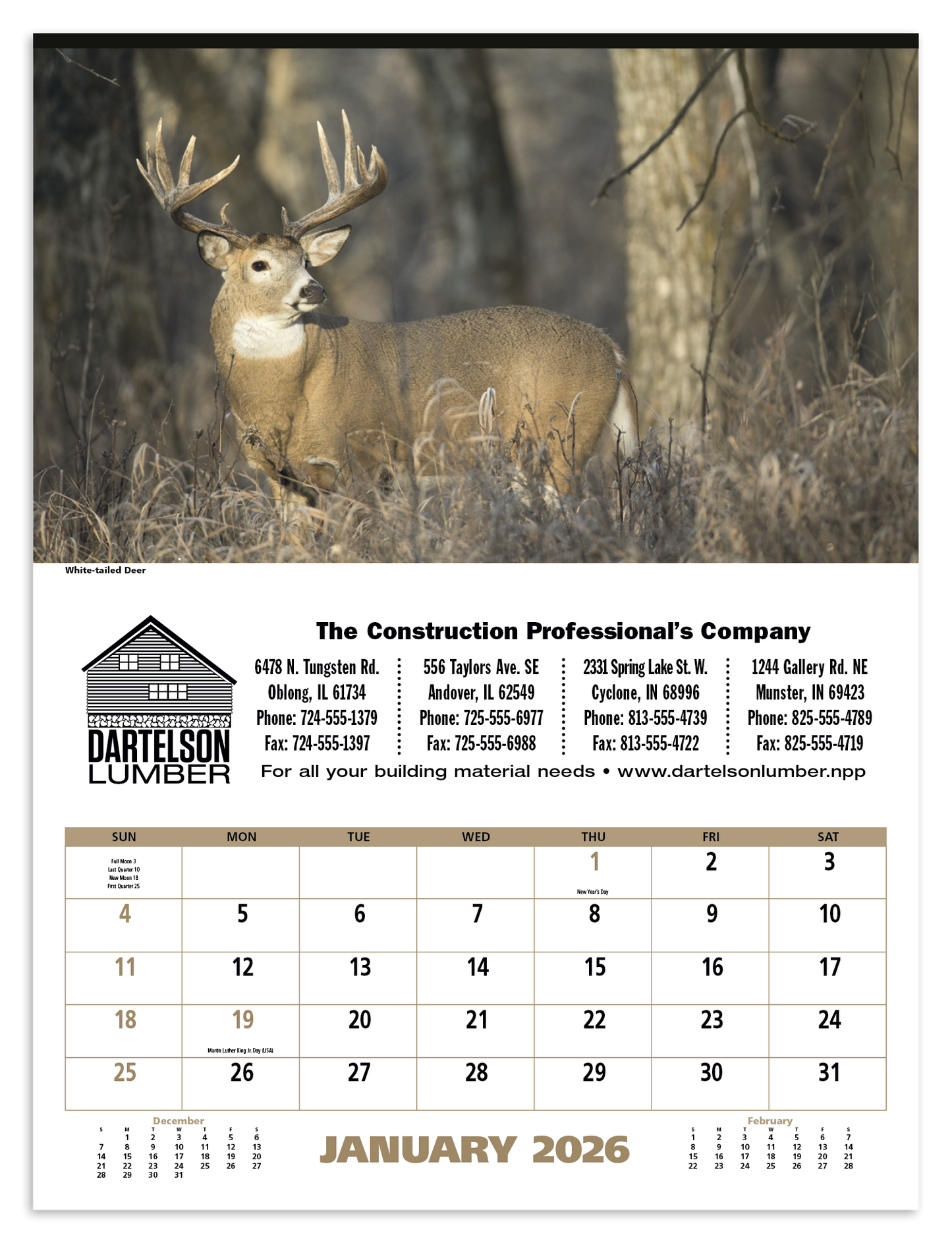 Triumph Calendars North American Wildlife Calendar-3107